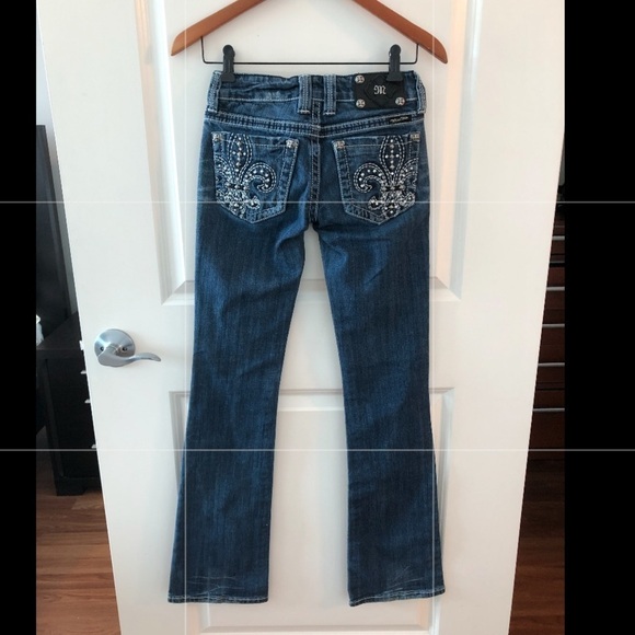 Miss Me Bootcut Denim Jeans Size 25 - Picture 13 of 16
